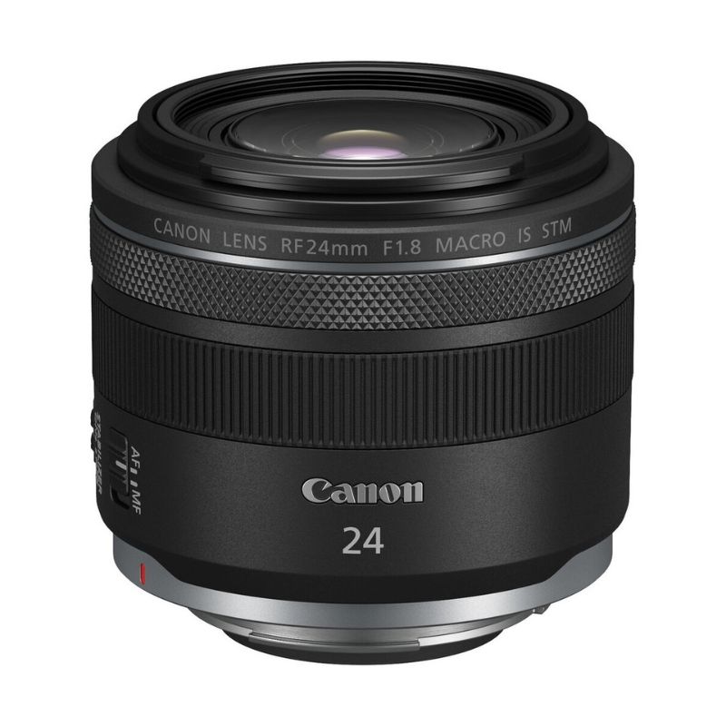 لنز بدون‌آینه کانن Canon RF 24mm F1.8 Macro IS STM یکی لنز‌های سری RF این شرکت است که برای دوربین بدون آینه این شرکت ساخته شده‌است. مشخصات بیشتر در نورنگار