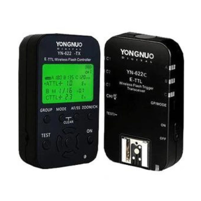 تحویل 1 روزه |رادیو فلاش | + بهترین قیمت برای خرید رادیو فلاش YONGNUO YN-622C KIT E-TTL Wireless Flash Trigger | مشاوره تخصصی 0217358