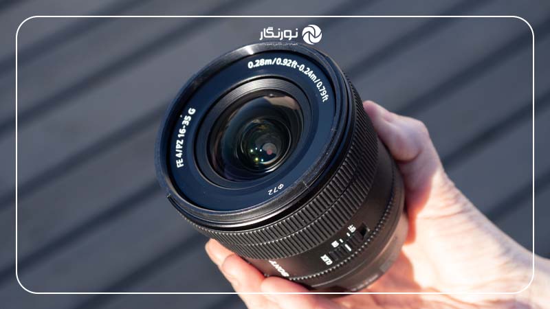 بررسی لنز سونی  Sony FE PZ 16-35mm f/4 G