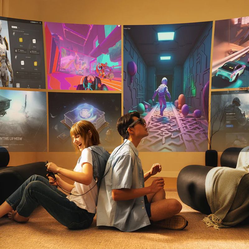 عینک هوشمند TCL Rayneo Glasses Nxtwear S Plus