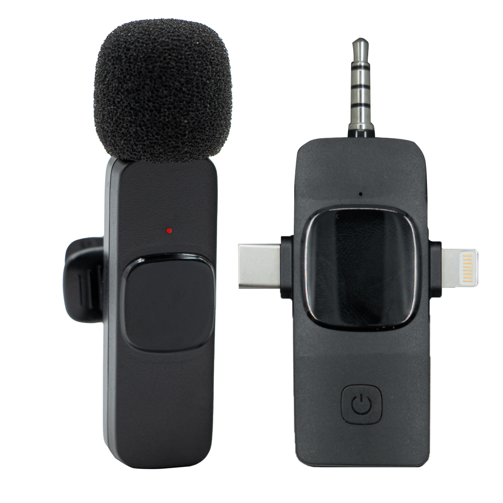 تصویر میکروفون یقه ای بی سیم مدل K15 Hero K15 Wireless Microphone