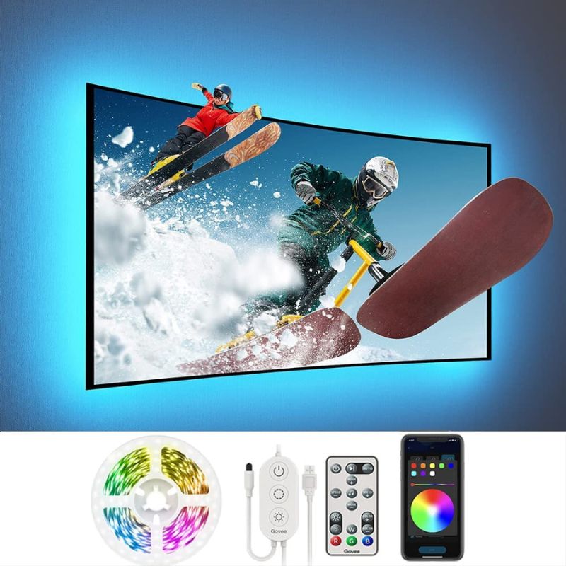 تحویل سریع | مشخصات فنی + بهترین قیمت برای ریسه هوشمند گووی Govee TV LED Backlight H6179 | مشاوره رایگان و تخصصی خرید