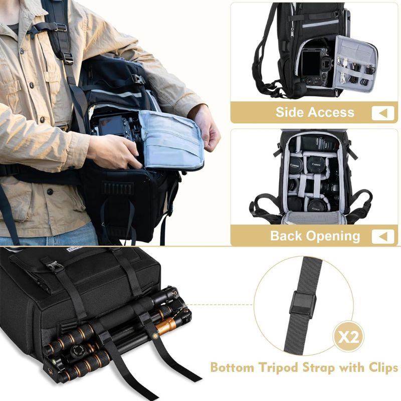 کوله پشتی دوربین الويروس ELviros Camera backpack