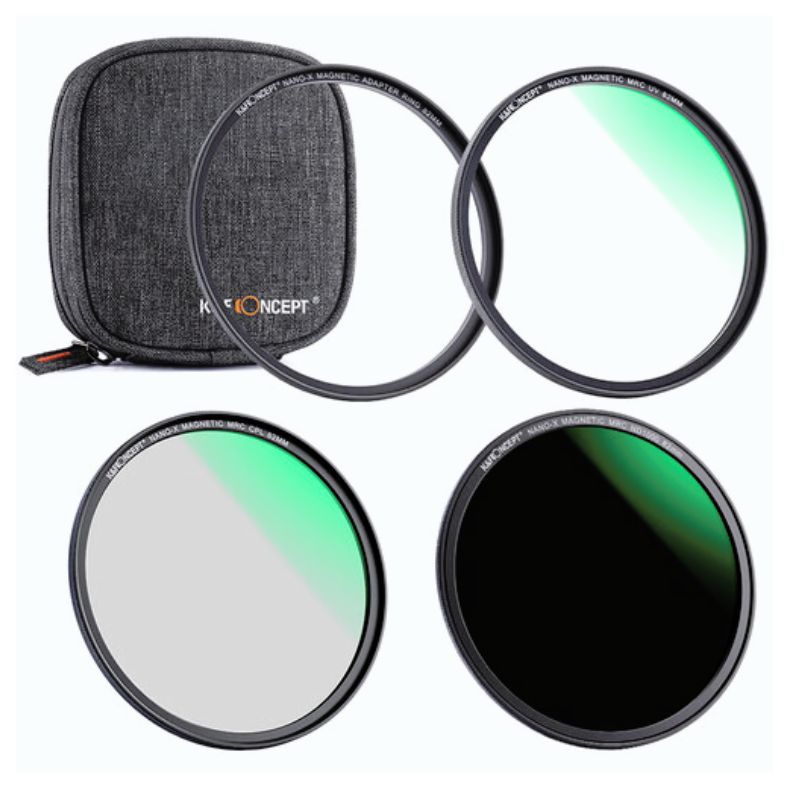 مشخصات ⭐ مشاوره رایگان و تخصصی 0217356 + بهترین قیمت برای خریدکیت فیلتر لنز عکاسی K&F Concept Magnetic ND Polarized Filter Kit
