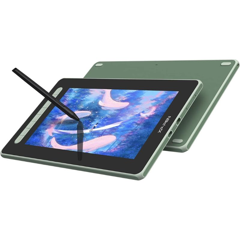 تحویل سریع | مشخصات فنی + بهترین قیمت برای خرید قلم نوری ایکس پی پن XP Pen Artist 13 2nd Gen BK Green⭐ مشاوره رایگان و تخصصی 0217356