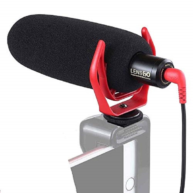 میکروفون شاتگان لنزگو LENSGO LYM-DMM2 shotgun microphone