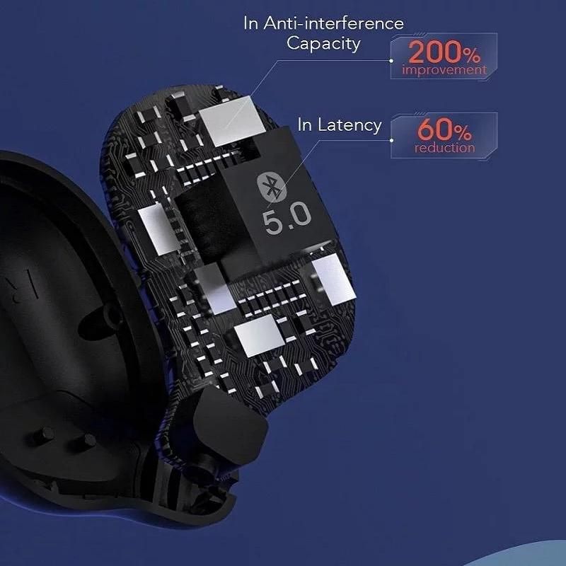 هدفون بلوتوثی هایلو Haylou T15 Bluetooth Headphone Black