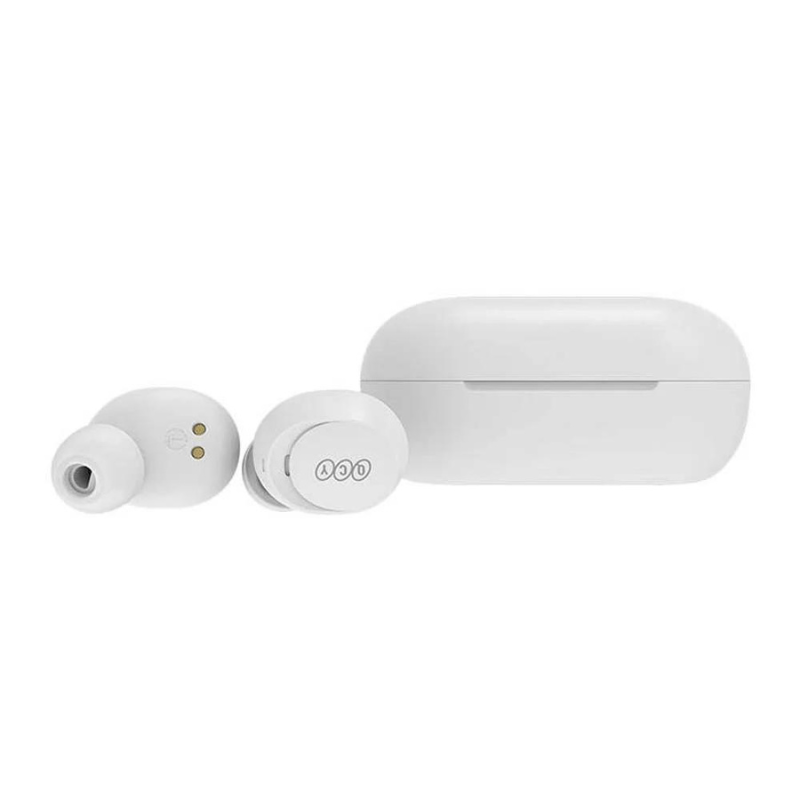 هدفون بلوتوثی کیو سی وای QCY T27 ArcBuds Lite Bluetooth Headphone White