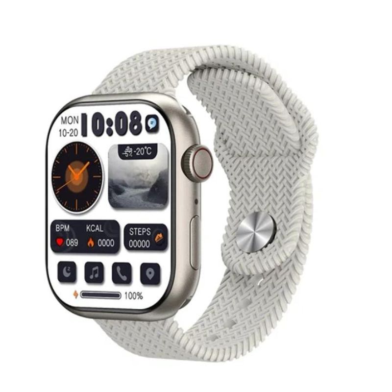 ضمانت سلامت کالا + تحویل 1 روزه | مشخصات فنی + بهترین قیمت برای خرید ساعت هوشمند HK9 Promax Smart Watch Gold⭐ مشاوره رایگان و تخصصی 0217356