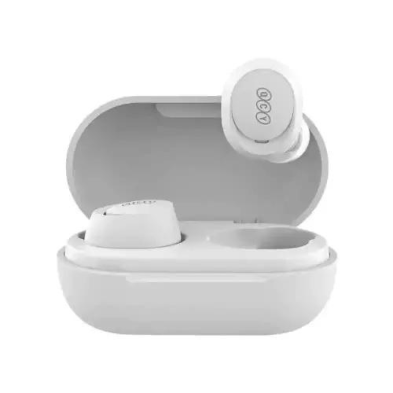 هدفون بلوتوثی کیو سی وای QCY T27 ArcBuds Lite Bluetooth Headphone White