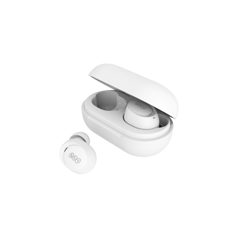 هدفون بلوتوثی کیو سی وای QCY T27 ArcBuds Lite Bluetooth Headphone White