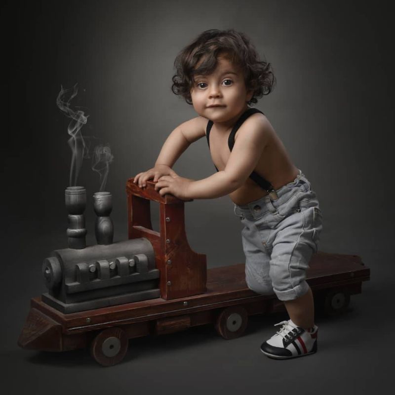 تحویل 1 روزه | مشخصات فنی + بهترین قیمت برای خرید قطار چوبی کودک Wooden train photography accessory | مشاوره رایگان و تخصصی 0217356