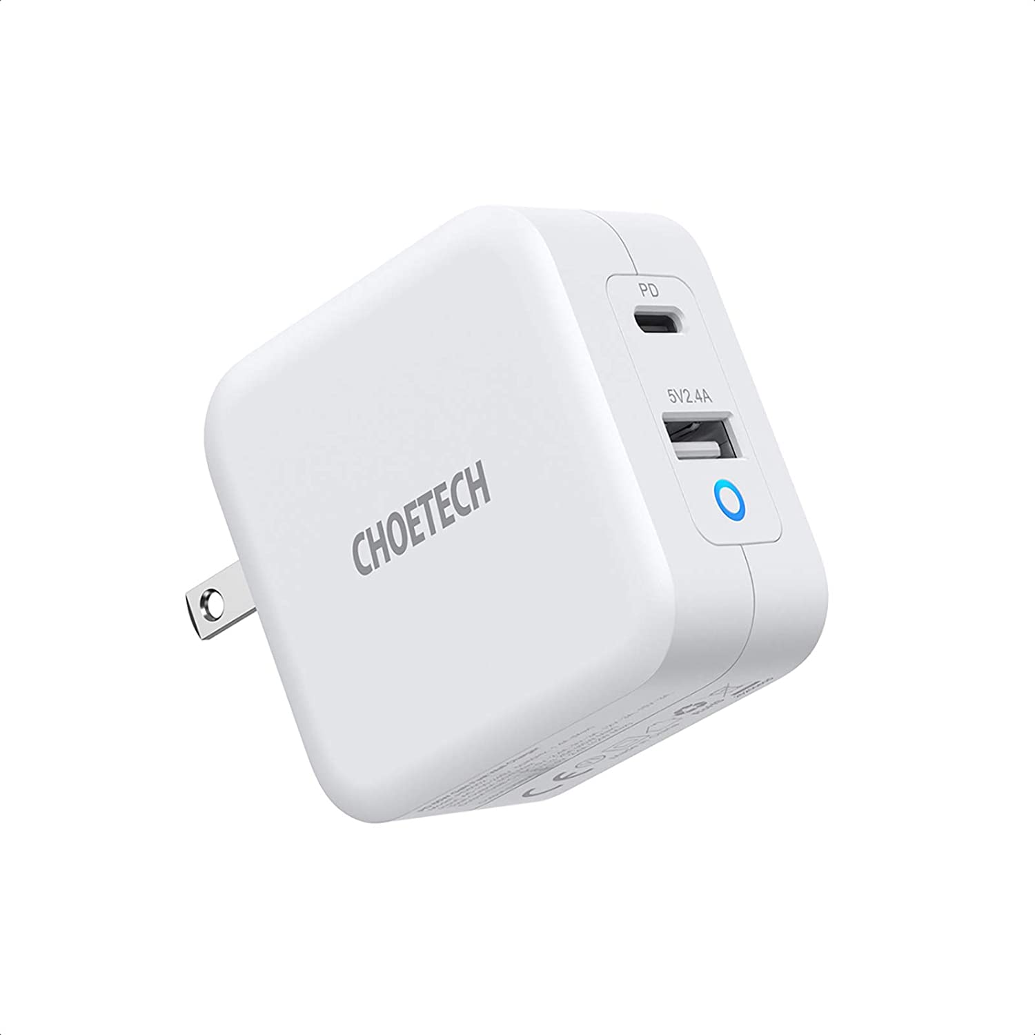 ضمانت سلا مت کالا + تحویل سریع | مشخصات + بهترین قیمت شارژر دیواری CHOETECH Wall Charger 65W fast Charge PD8002 | مشاوره و تخصصی 0217356
