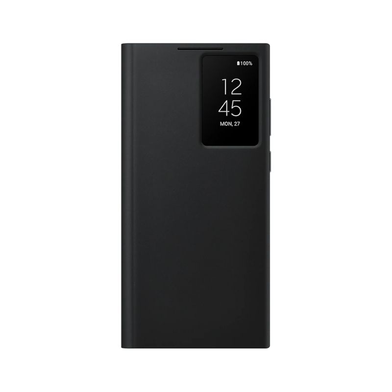 کیف کلاسوری سامسونگ Samsung Galaxy S22 Ultra Clear View Cover Black