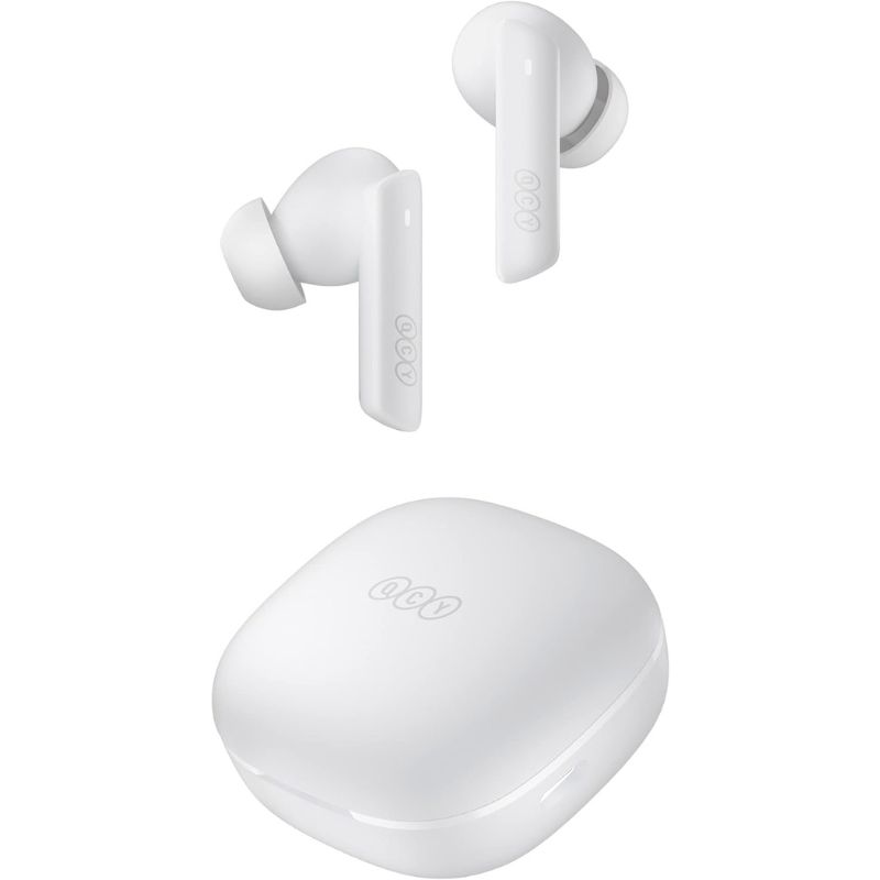 هدفون بلوتوثی کیو سی وای QCY HT05 White bluetooth headphones