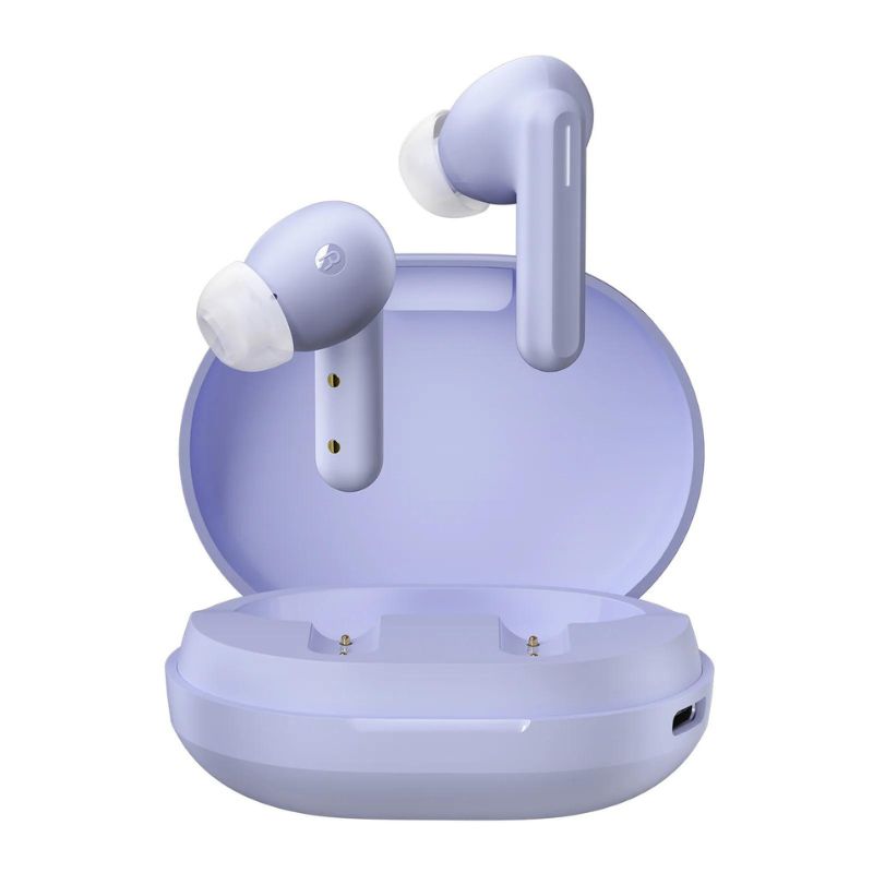 بهترین قیمت برای خرید هدفون بی سیم هایلو Haylou GT7 Neo Purple Bluetooth headphone ✅ مشاوره تخصصی در نورنگار ☎️0217356