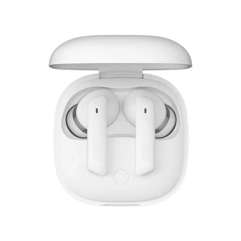 هدفون بلوتوثی کیو سی وای QCY HT05 White bluetooth headphones