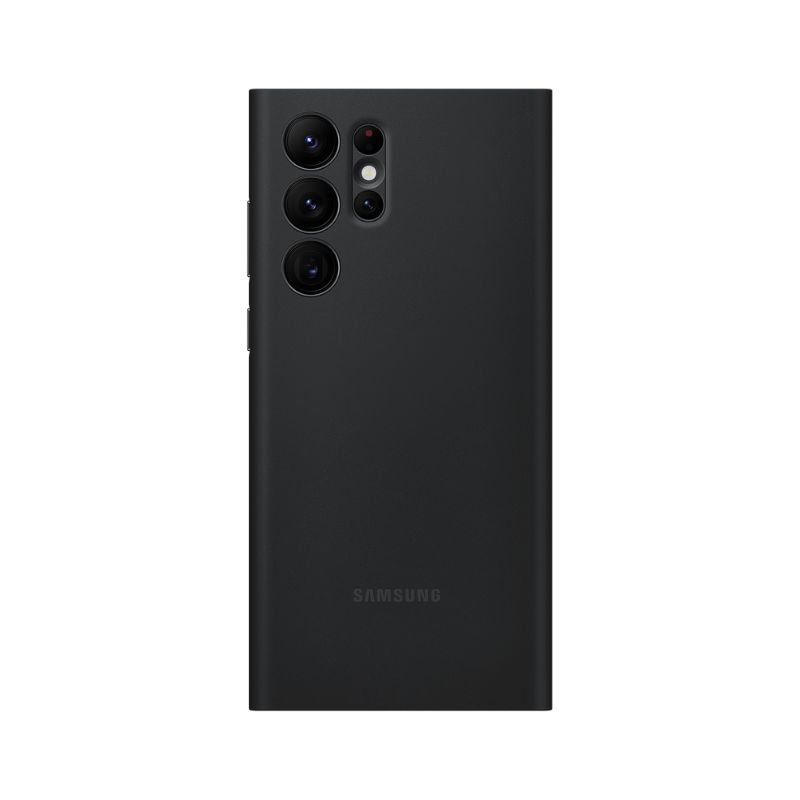 کیف کلاسوری سامسونگ Samsung Galaxy S22 Ultra Clear View Cover Black