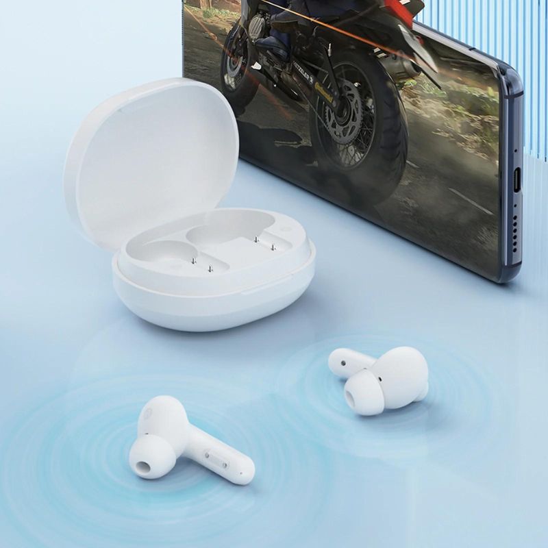 هدفون هایلو Haylou Moripods ANC White Bluetooth headphone