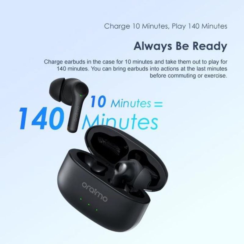 هدفون بلوتوثی اورایمو Oraimo FreePods 3C Wireless Headphone Black