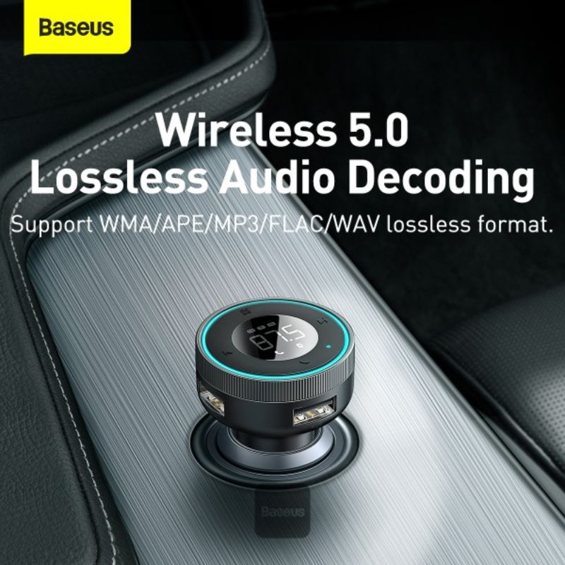شارژر فندکی و پخش کننده بلوتوث بیسوسBaseus Enjoy Car FM Wireless MP3 Charger