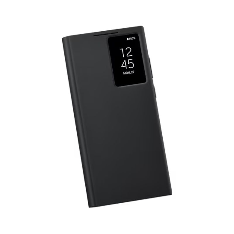 کیف کلاسوری سامسونگ Samsung Galaxy S22 Ultra Clear View Cover Black