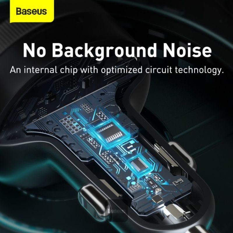شارژر فندکی و پخش کننده بلوتوث بیسوسBaseus Enjoy Car FM Wireless MP3 Charger
