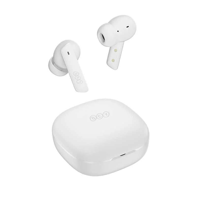 هدفون بلوتوثی کیو سی وای QCY HT05 White bluetooth headphones