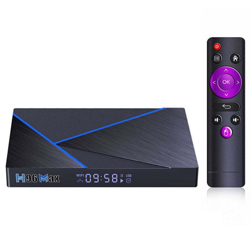 گارانتی + تحویل 1 روزه | مشخصات فنی + بهترین قیمت برای خرید اندروید باکس H96 MAX V56 SET TOP BOX 8GB 64GB : مشاوره رایگان و تخصصی 0217356