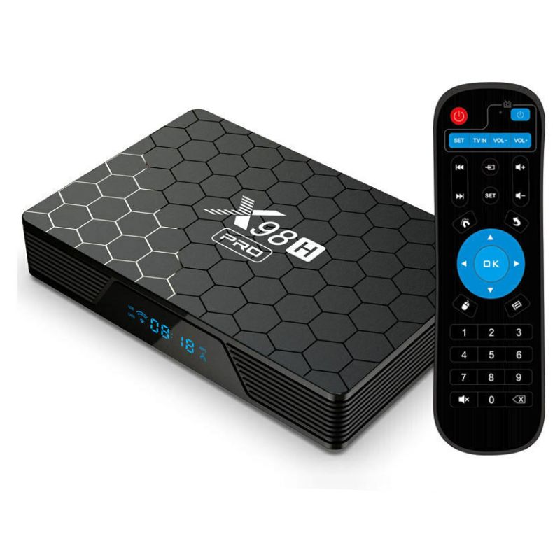 تحویل سریع | مشخصات فنی + بهترین قیمت برای خرید X98H PRO SET TOP BOX 2GB 16GB - مشاوره رایگان و تخصصی 0217356