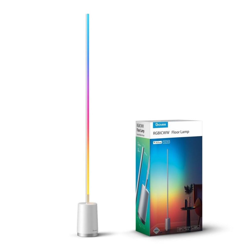 بهترین قیمت برای لامپ هوشمند گووی Govee Lyra RGBICWW Corner Floor Lamp| مشاوره رایگان و تخصصی خرید در نورنگار ☎️0217356