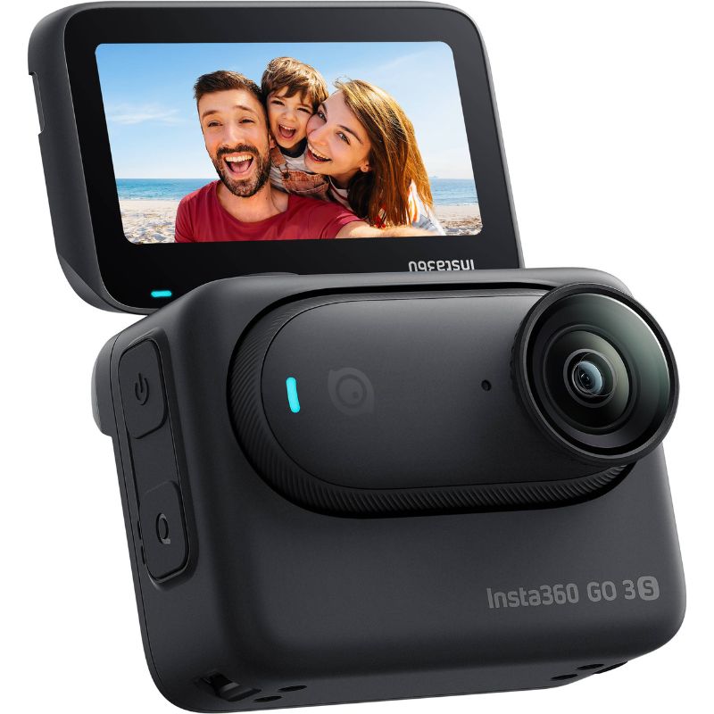 بهترین قیمت برای خرید دوربین360 اینستا (128GB, Midnight Black)Insta360GO 3S Action Camera| مشاوره رایگان و تخصصی ☎️0217356