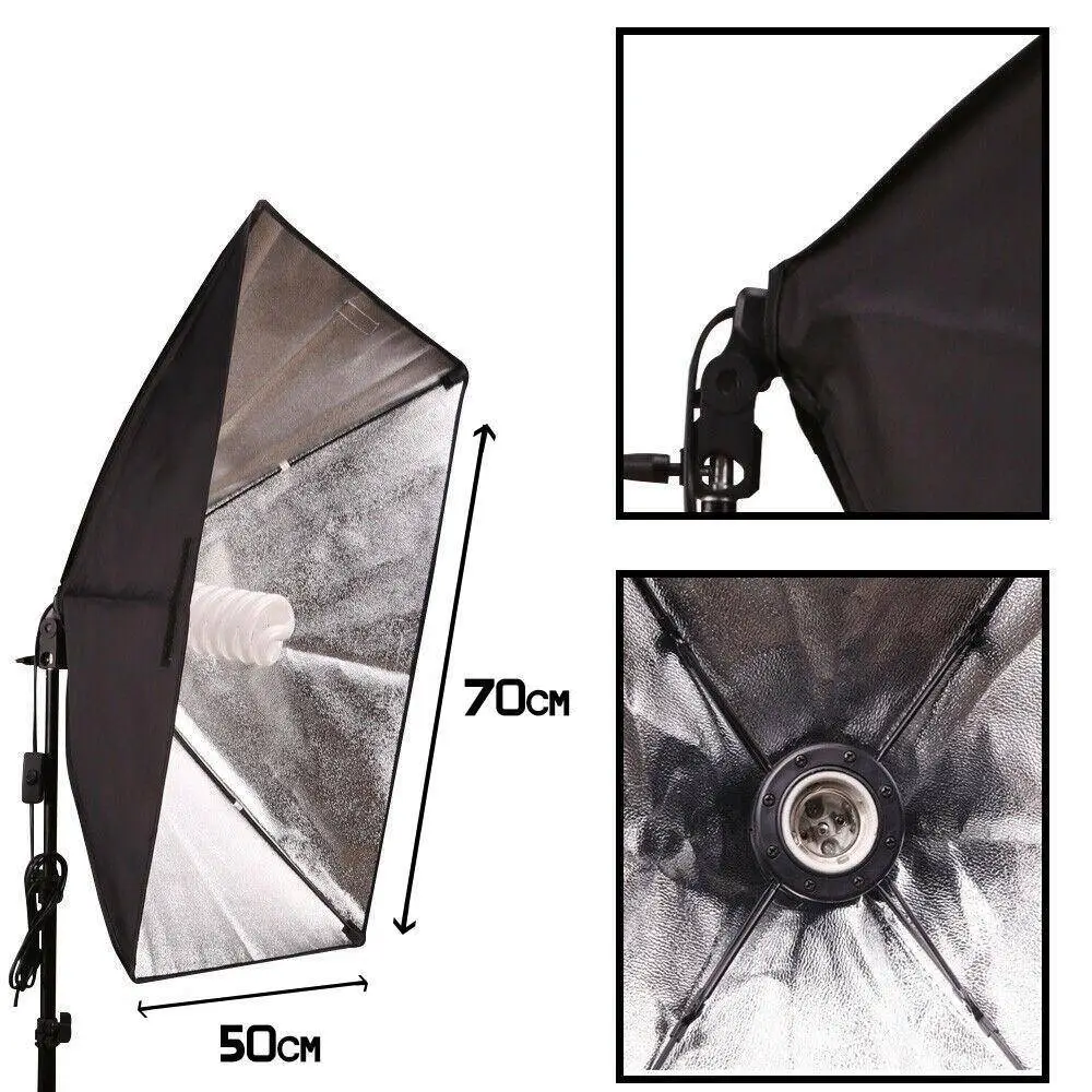 بهترین قیمت برای خرید سافت باکس چراغ خور تك لامپ Softbox 50×70 گارانتی + تحویل سریع | مشاوره رایگان و تخصصی در نورنگار ☎️ 0217356