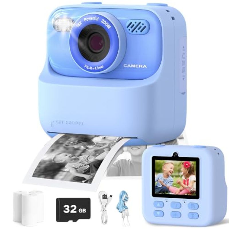 بهترین قیمت برای خرید دوربین عکاسی چاپ سریع زونی ZONEY Instant Print Camera for Kids ⭐ مشاوره رایگان و تخصصی ☎️0217356