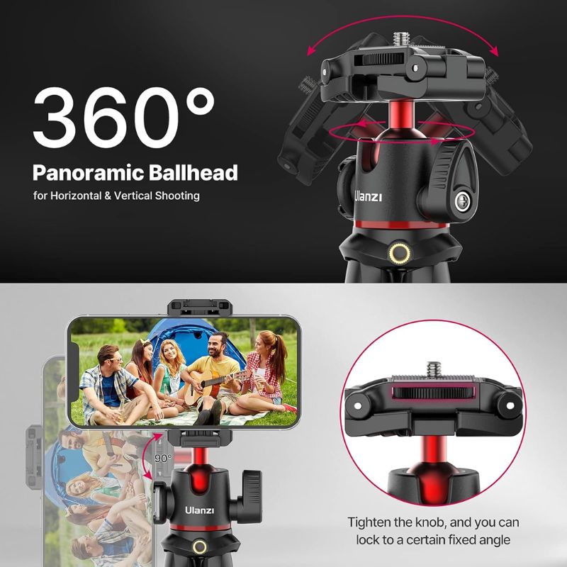 پایه نگهدارنده دوربین و موبایل ویجیم VIJIM MT-33 Phone and camera Tripod