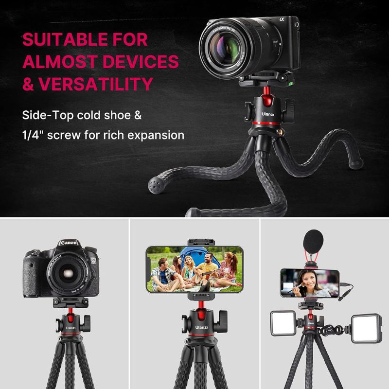 پایه نگهدارنده دوربین و موبایل ویجیم VIJIM MT-33 Phone and camera Tripod