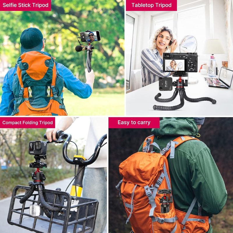 پایه نگهدارنده دوربین و موبایل ویجیم VIJIM MT-33 Phone and camera Tripod