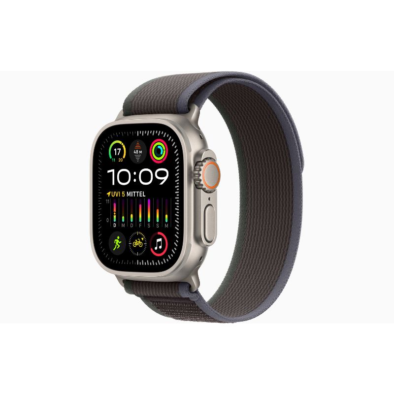 ساعت هوشمند اپل واچ Apple Watch Ultra 2 Titanium Case Blue/Black Trail Loop S