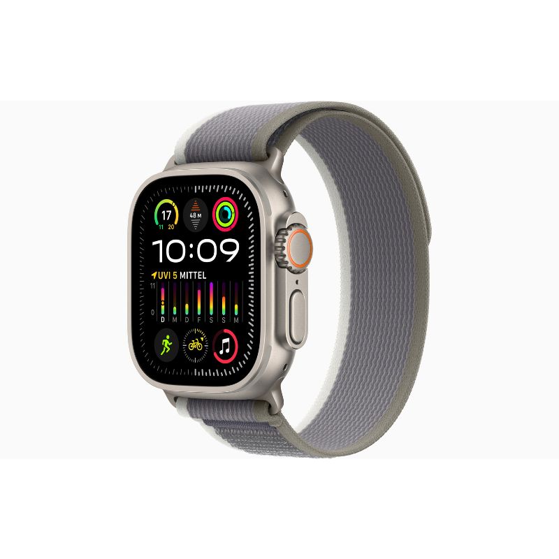 بهترین قیمت برای خرید ساعت هوشمند اپل واچ اولترا 2 سبز/خاکستری Apple Watch Ultra 2 Titanium Case Green/Gray مشاوره رایگان و تخصصی 0217356