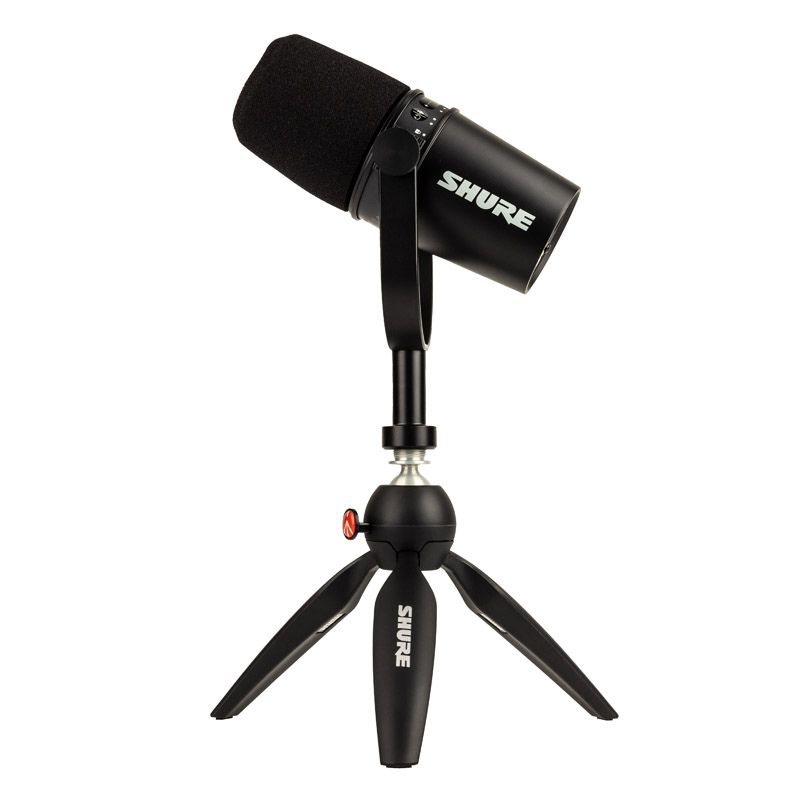 بهترین قیمت برای کیت میکروفون پادکست شور SHURE MV7 PODCAST KIT Microphone |مشاوره تخصصی در نورنگار ☎️0217356
