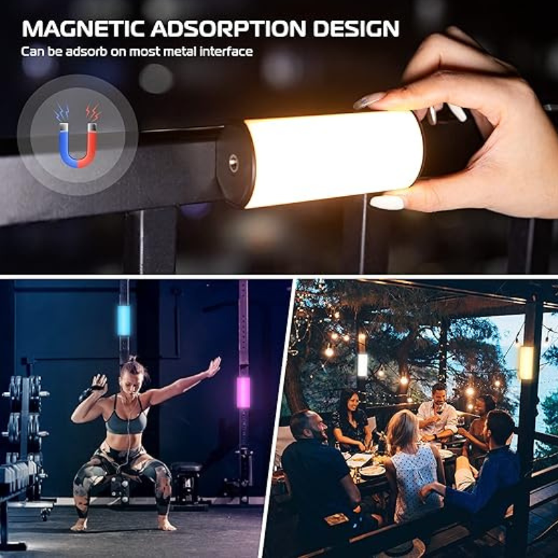 ویدئو لایت اولانزی ULANZI Handheld Light Wand 360° RGB LED Video Light