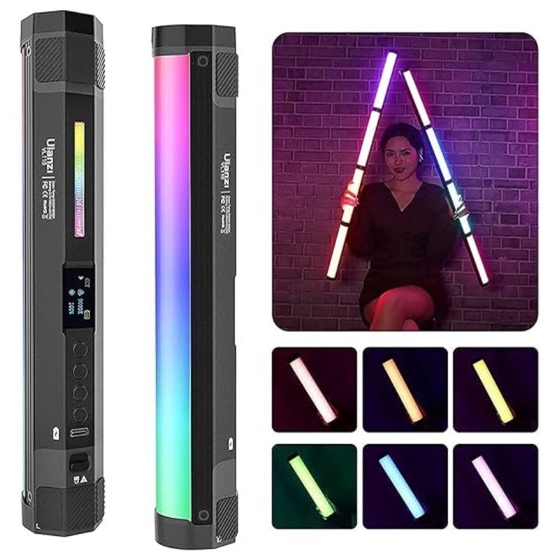 بهترین قیمت برای نور باتومی اولانزی Ulanzi VL110 Magnetic RGB LED Tube Light ⭐ مشاوره رایگان و تخصصیتحویل سریع | مشخصات فنی ☎️ 0217356