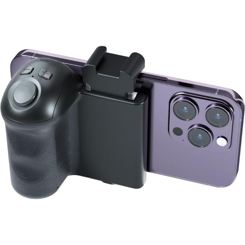 بهترین قیمت برای نگهدارنده بی سیم گوشی Voinap Phone Camera Grip with Zoom Remote | مشاوره رایگان در نورنگار ☎️0217356