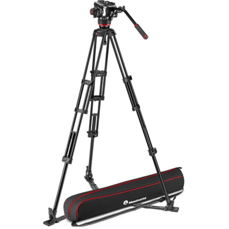بهترین قیمت برای خرید سه پایه مانفرتو Manfrotto 504X Fluid Video Head with leg tripod GSدر نورنگار مشاوره خرید ☎️0217356