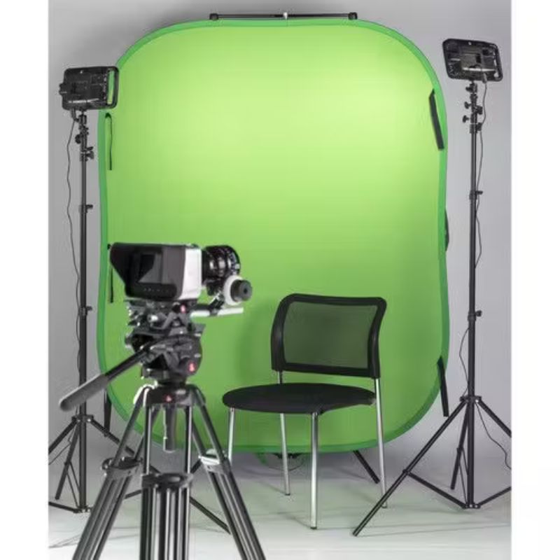 بک گراند مانفروتو Manfrotto Chromakey Collapsible Background 6x9 Green