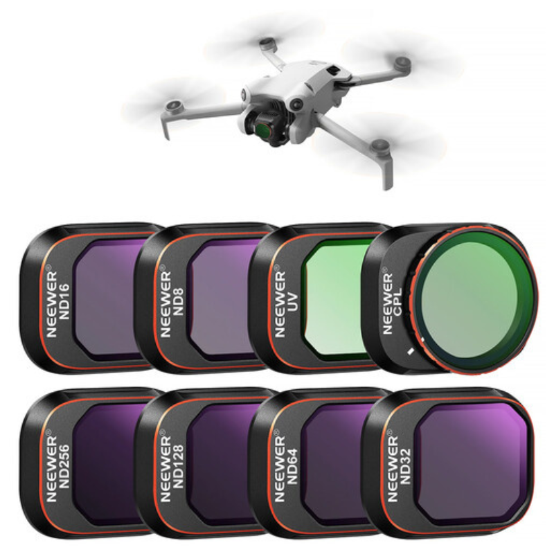 بهترین قیمت برای خرید کیت فیلتر ان دی نیوور Neewer UV/CPL/ND Filter Set for DJI Mini 4 Pro| تحویل 1 روزه درنورنگار ☎️0217356
