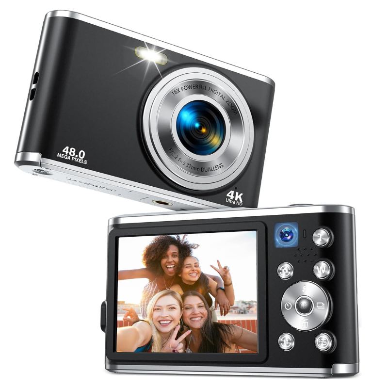 بهترین قیمت برای خرید دوربین دیجیتال اکسرپ Exrp Digital Camera Auto Focus FHD 4K Vlogging Camera⭐ مشاوره رایگان و تخصصی ☎️0217356