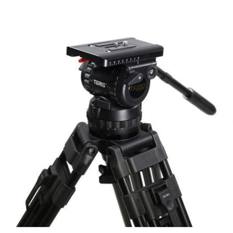 کیت سه پایه فیبر کربن و هد هیدرولیک Teris TS2210CF Carbon Fiber Tripod and TS300CF