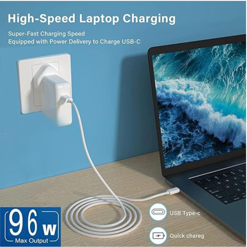 آداپتور 96 وات Pritzker 96W USB-C Fast ChargerPower Adapter