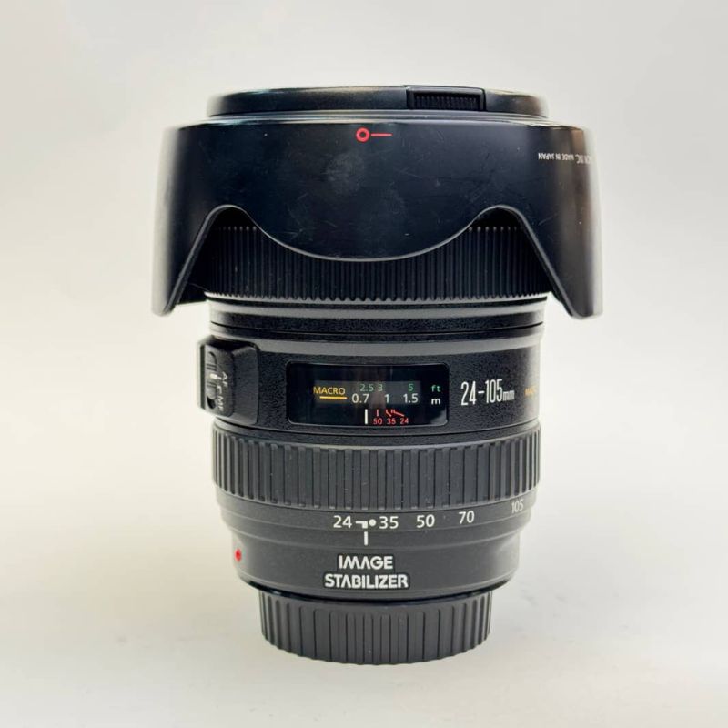 لنز کانن دست دوم Canon EF 24-105mm f/4L IS USM(جعبه ندارد)